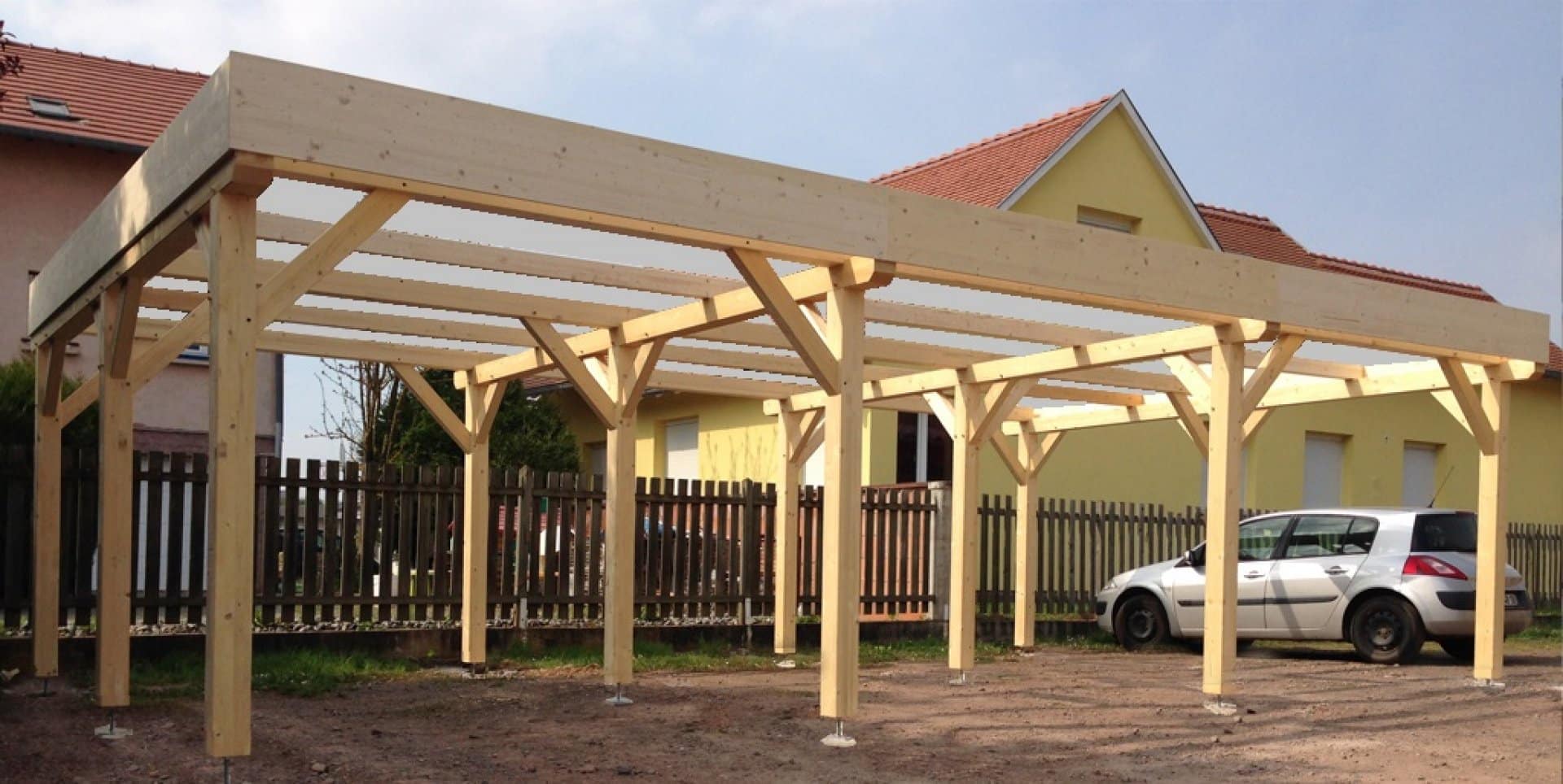 Comment Monter Un Carport En Bois Escapades Aux Jardins