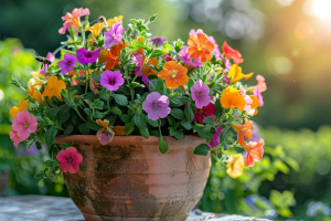 Fleurs d’été pour jardinières exposées au soleil : choix et conseils