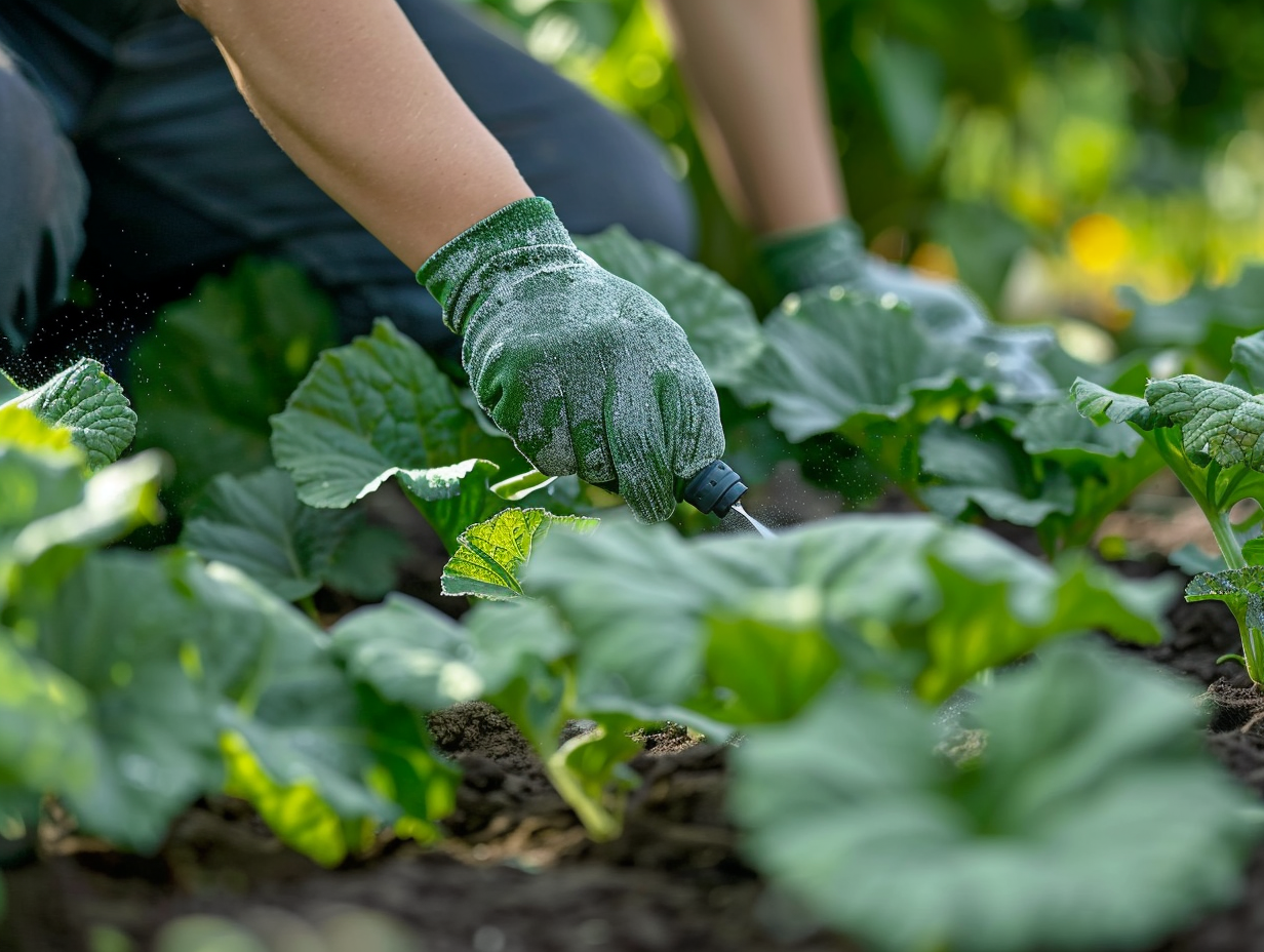 Traitement efficace de l’oïdium sur courgettes : méthodes et conseils