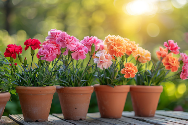 Cultiver des œillets en pot : astuces et conseils pour un jardin fleuri