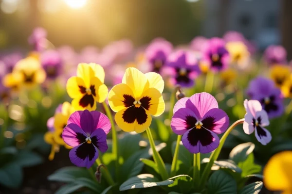 Secrets et astuces pour cultiver des fleurs pensées en toutes saisons