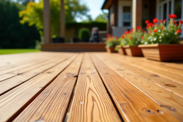 Lames de terrasse en bois : comparatif des différentes finitions