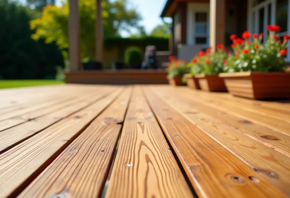 Lames de terrasse en bois : comparatif des différentes finitions