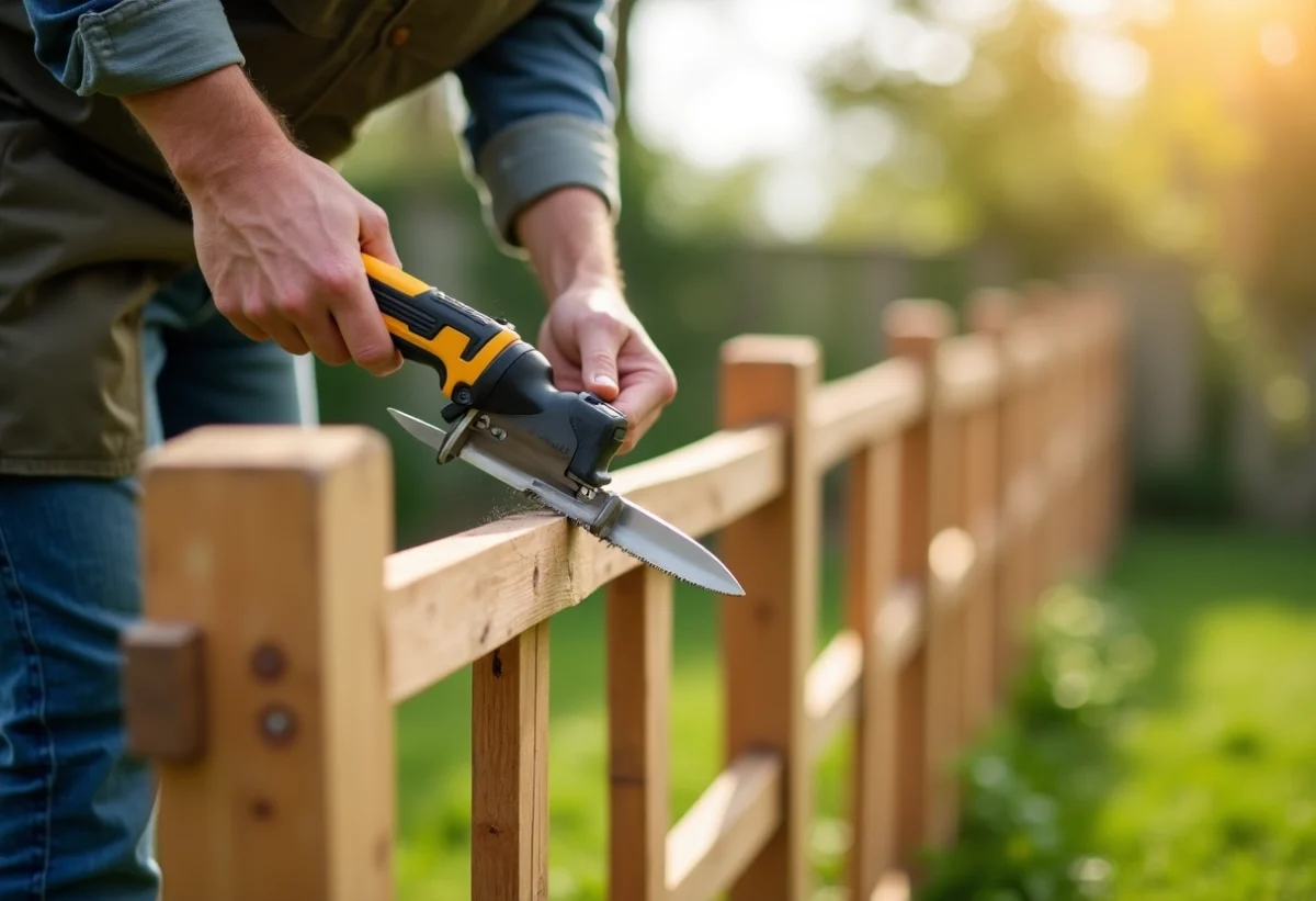 Comment réussir l’ancrage d’un panneau de bois de clôture avec des techniques durables