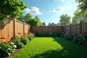 Clôture en bois : élégance et robustesse au jardin