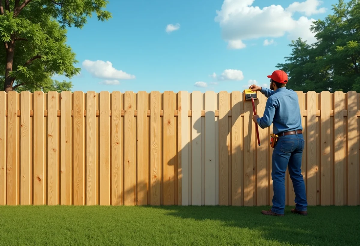 L’entretien de votre palissade en bois pour la préserver des intempéries