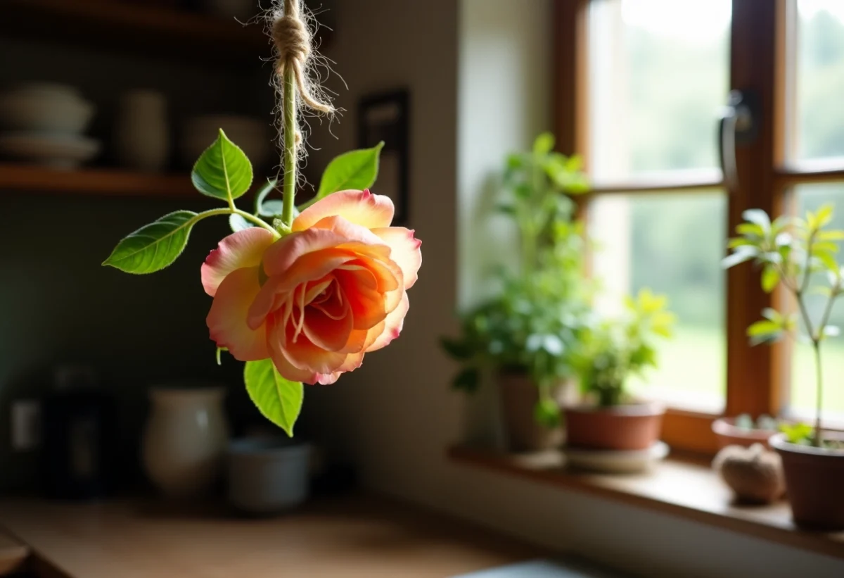 Comment faire sécher une rose en conjuguant art et nature