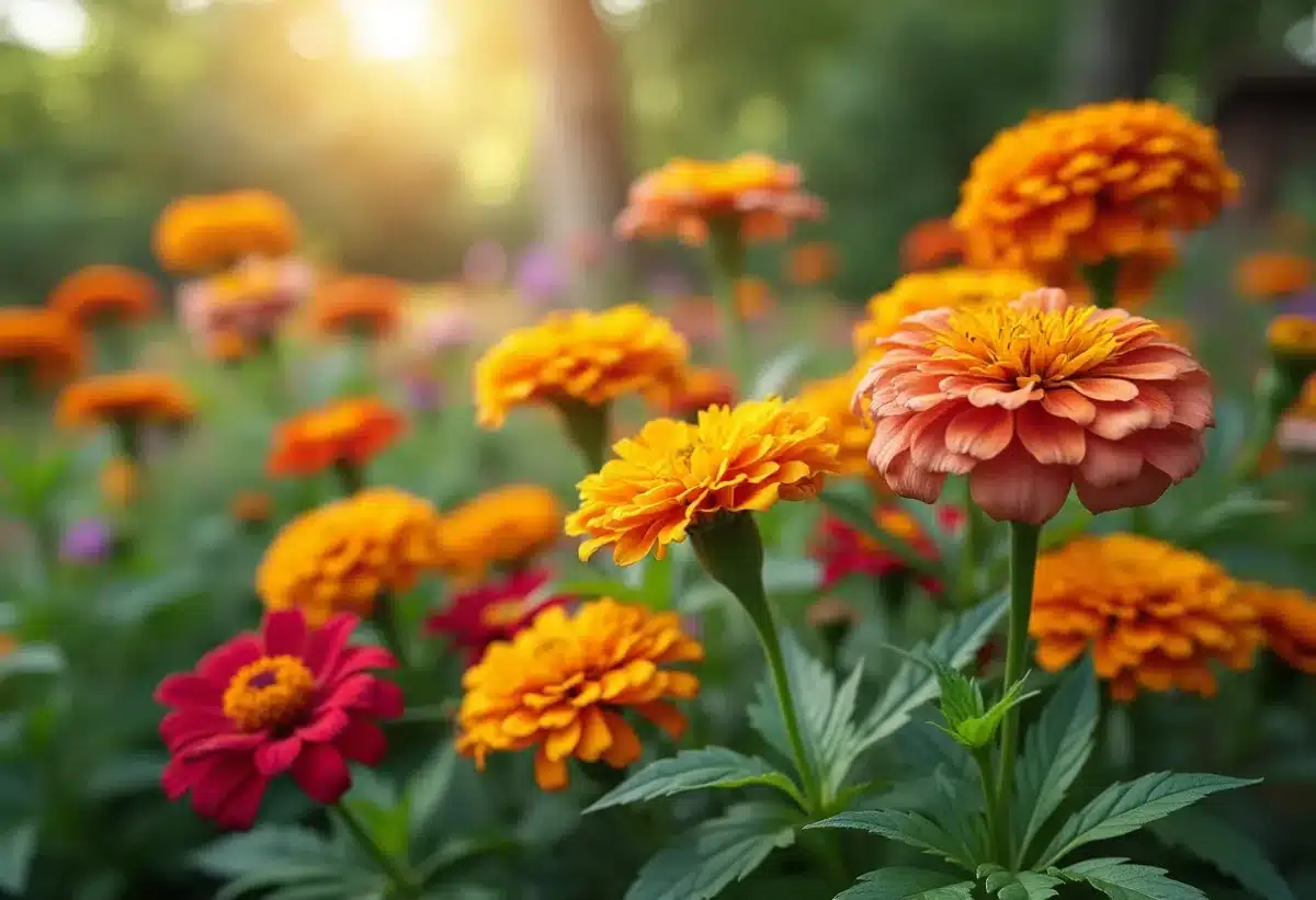 Sélection de fleurs faciles à entretenir pour un jardin enchanté