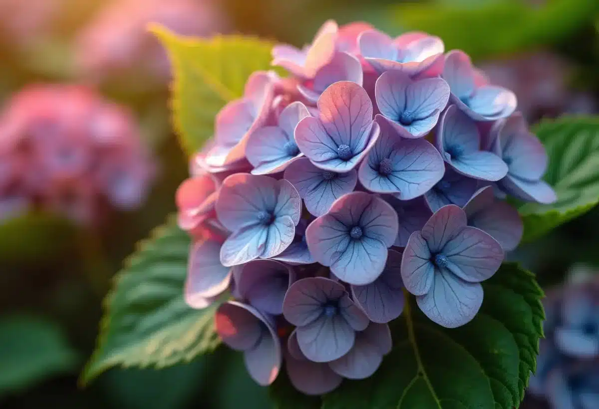 Hortensia feuilles marron : causes et solutions